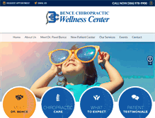 Tablet Screenshot of bencechiro.com